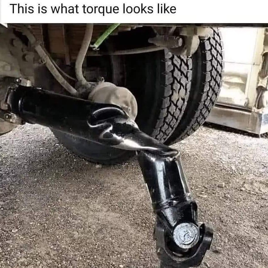 This is what torque looks like.