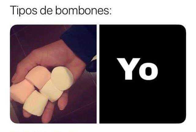 Tipos de bombones: