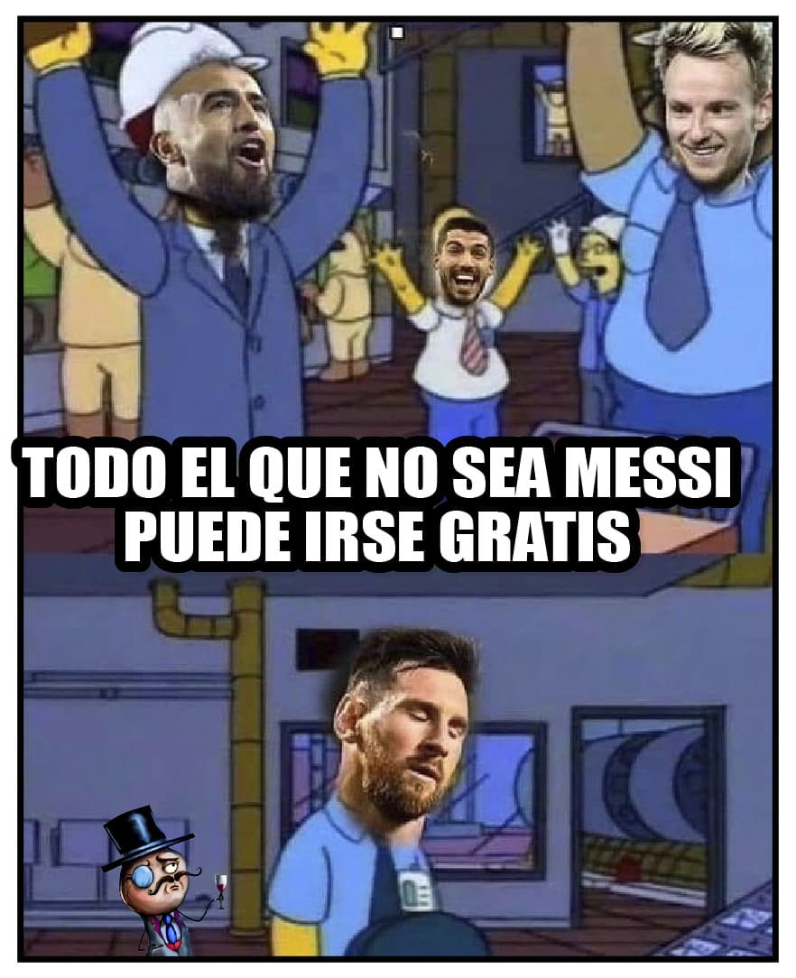 Todo el que no sea Messi puede irse gratis.