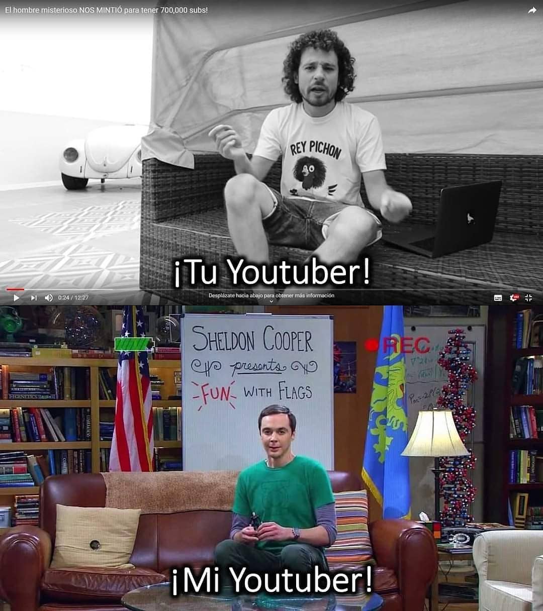¡Tu youtuber! / ¡Mi youtuber!