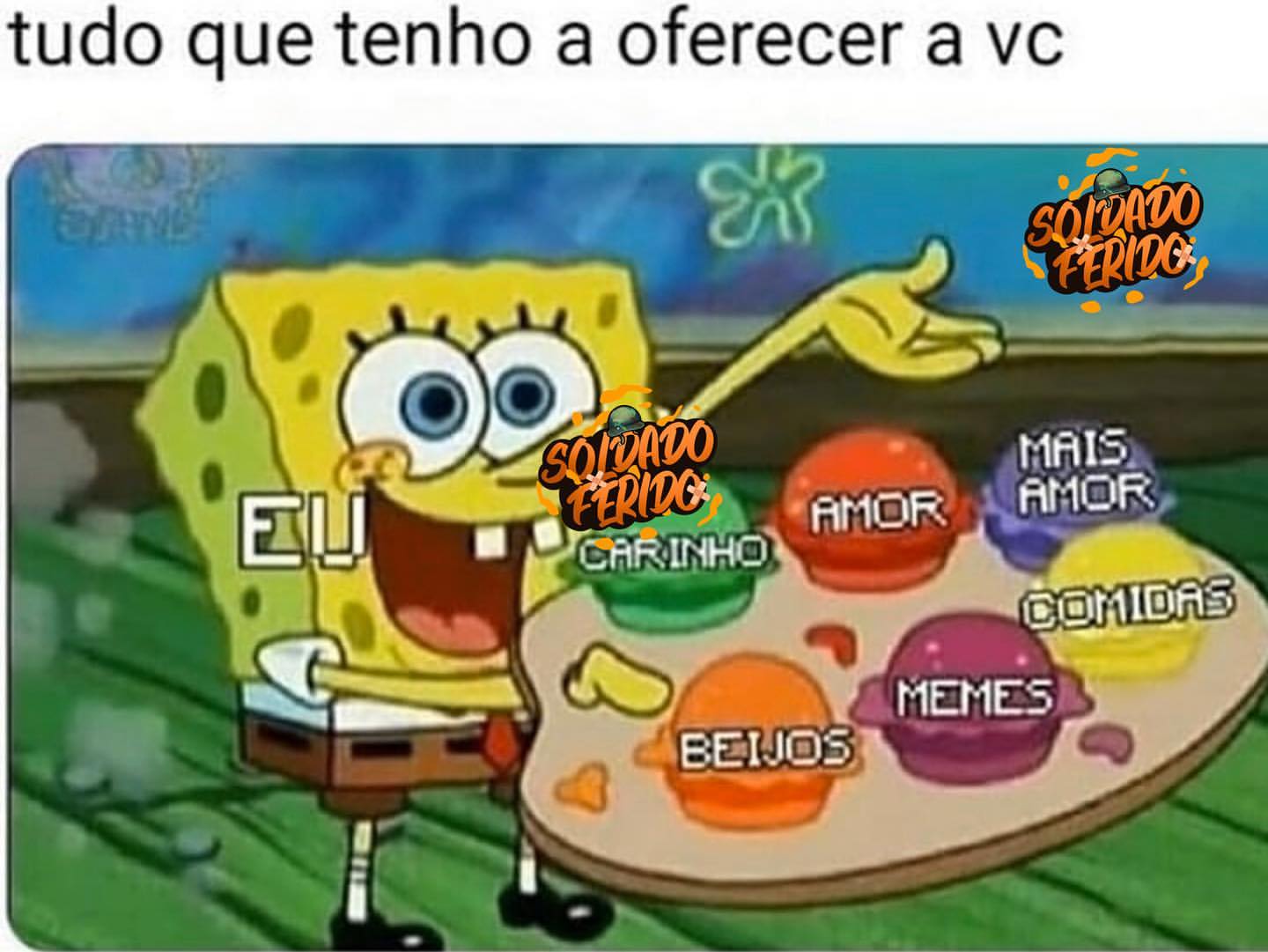 Tudo que tenho a oferecer a vc.