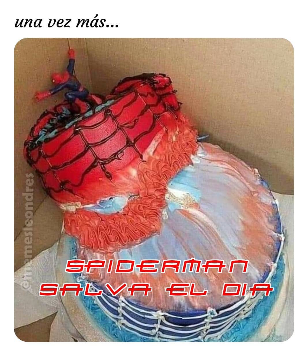 Una vez más... Spiderman salva el día.