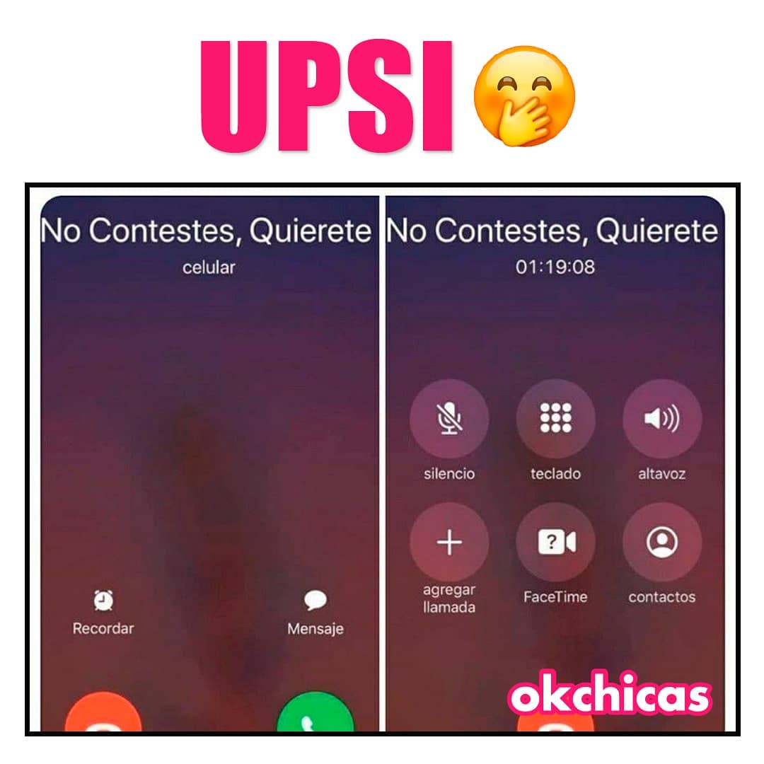UPSI  No contestes, quiérete. No contestes, quiérete.