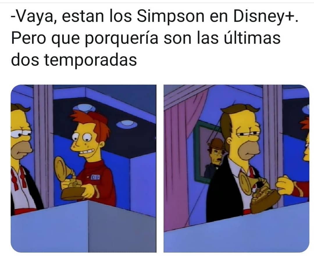 Vaya, están los Simpson en Disney+. Pero que porquería son las últimas dos temporadas.