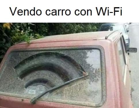 Vendo carro con Wi-Fi.