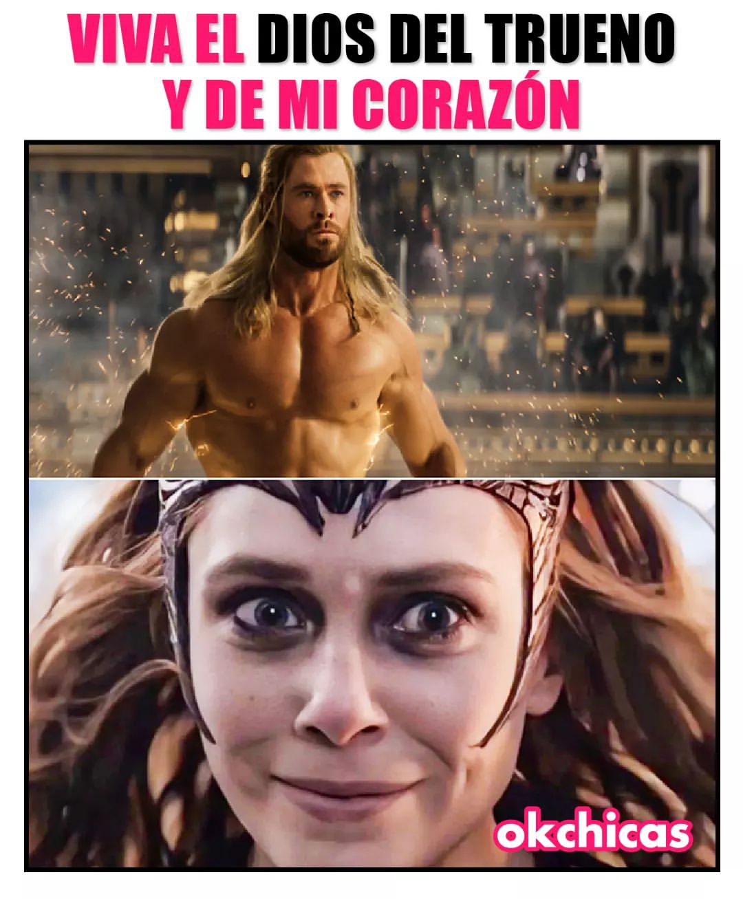 Viva el Dios del trueno y de mi corazón.