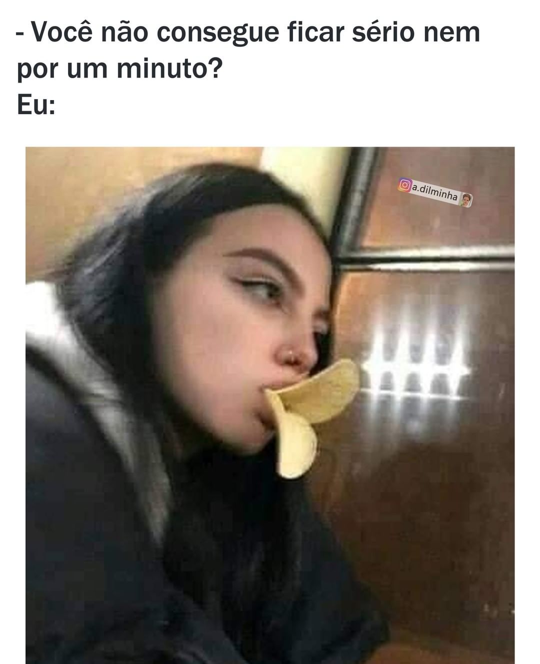 Você Não Consegue Ficar Sério Nem Por Um Minuto Eu Memes 4574