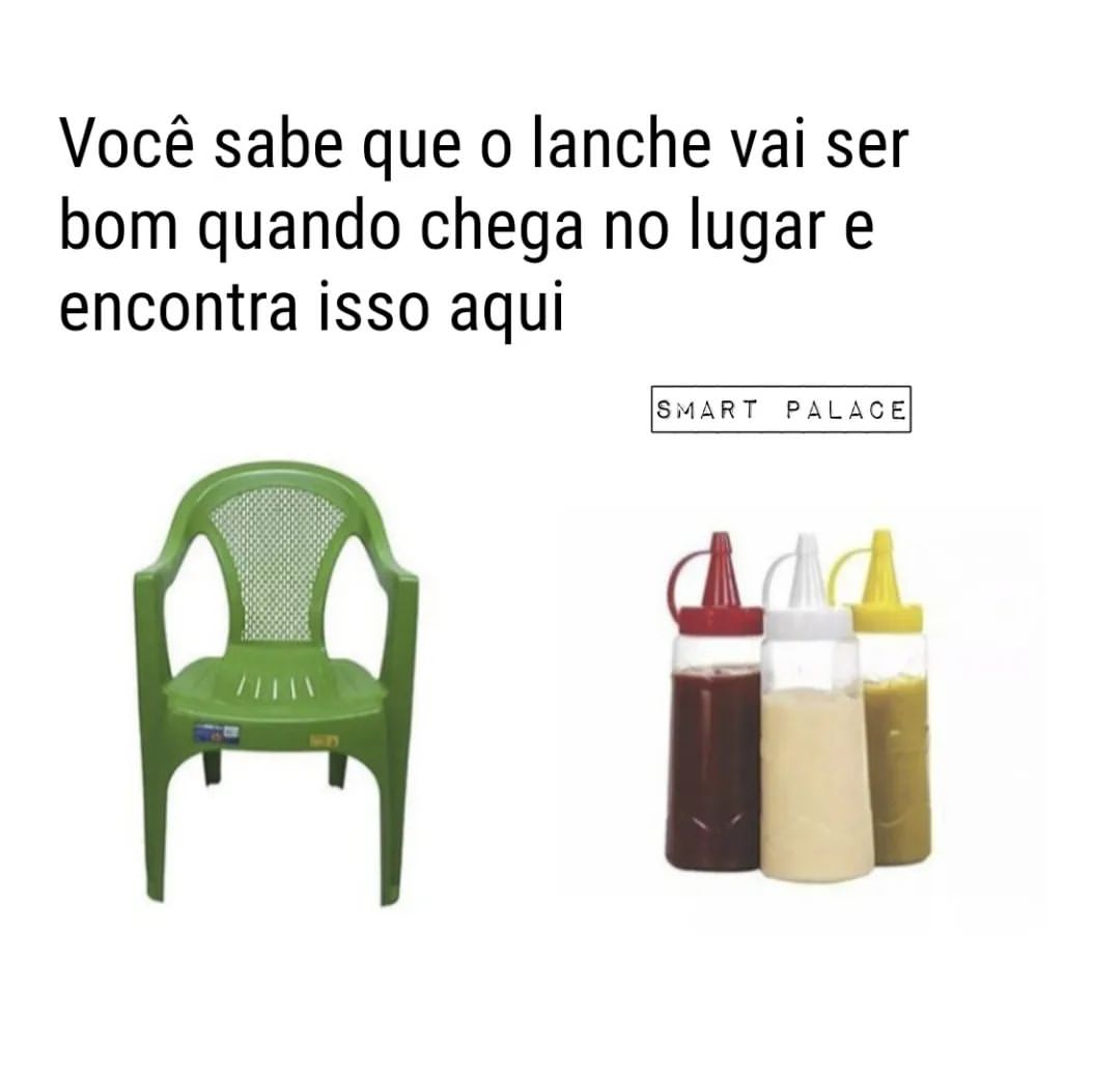 Você sabe que o lanche vai ser bom quando chega no lugar e encontra isso aqui.