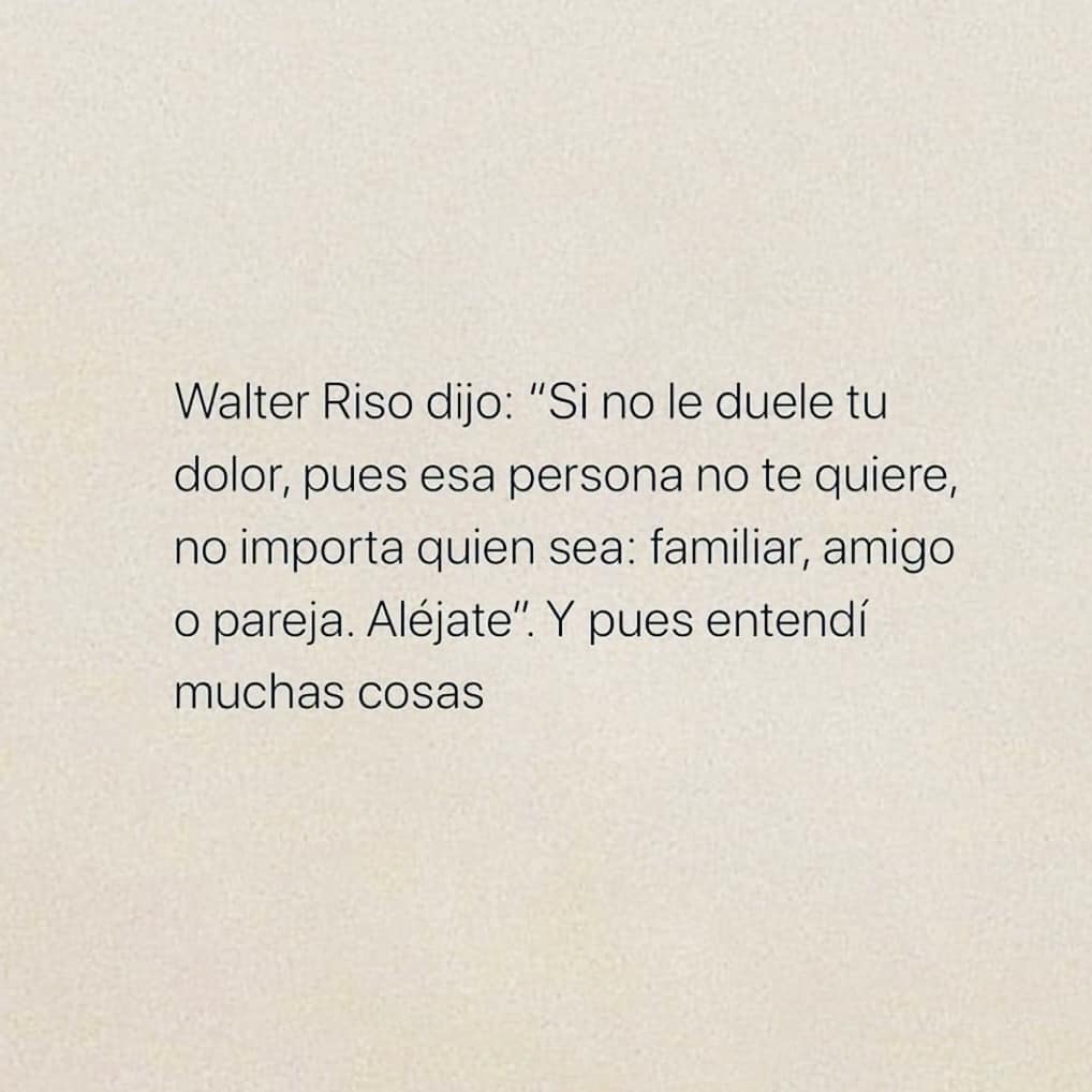 Walter Riso dijo: 