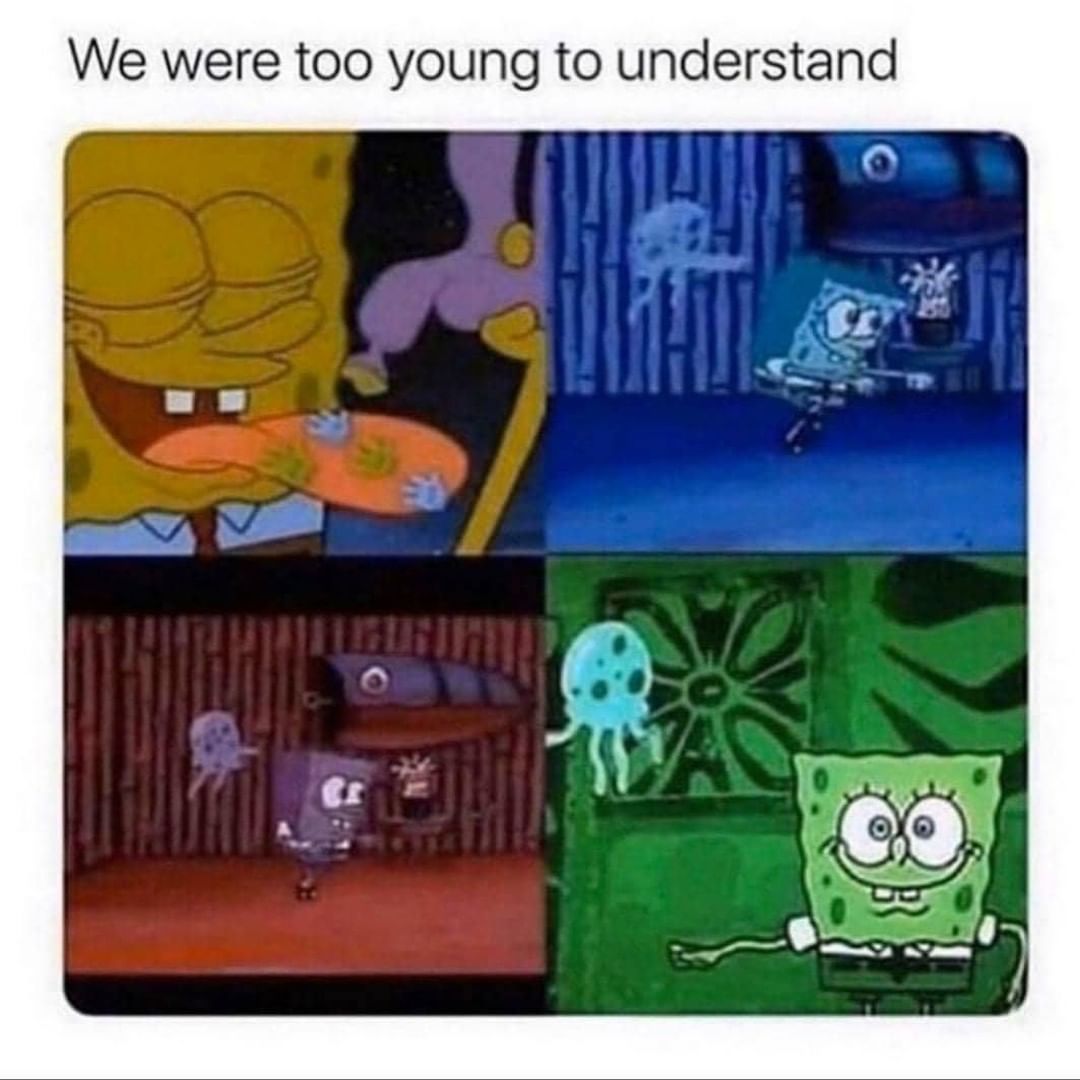 We were too young to understand.