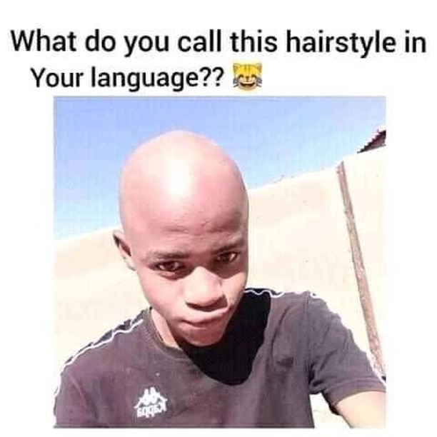 What do you call this hairstyle in your language?? - Funny