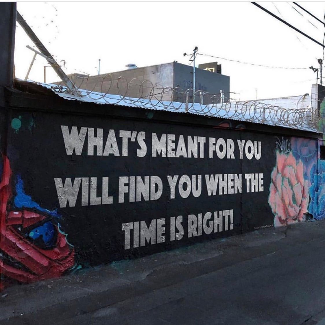 What' meant for you will find you when the time is right!