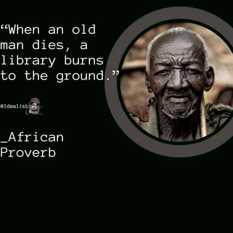 When An Old Man Dies A Library Burns To The Ground African 312435 