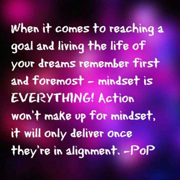 When it comes to reaching a goal living the life of your dreams ...