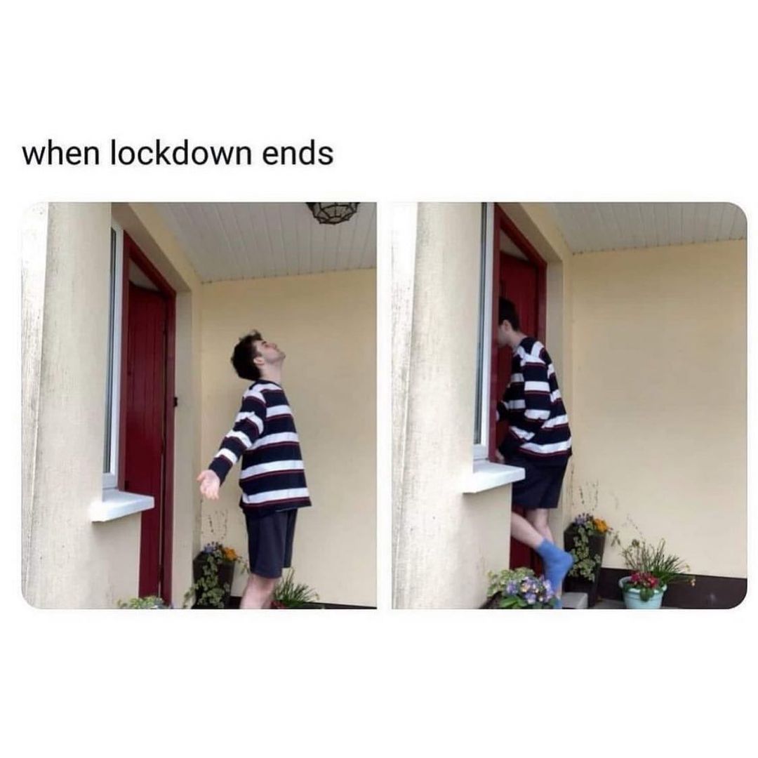 When Lockdown Ends. - Funny