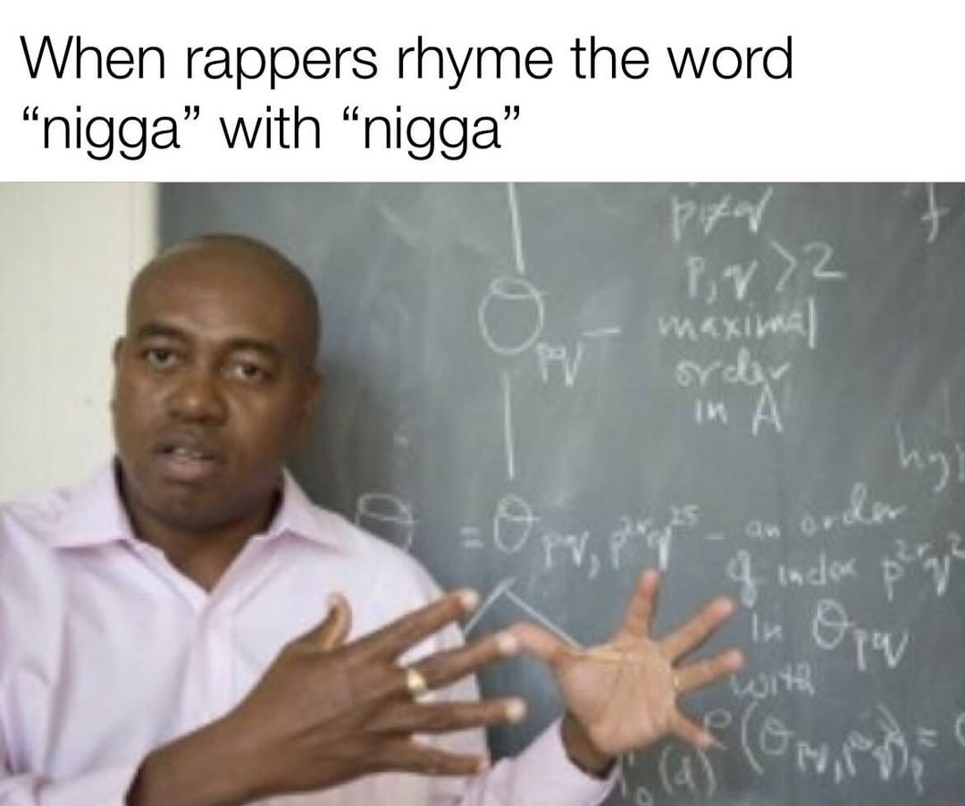 When Rappers Rhyme The Word nigga With nigga Funny