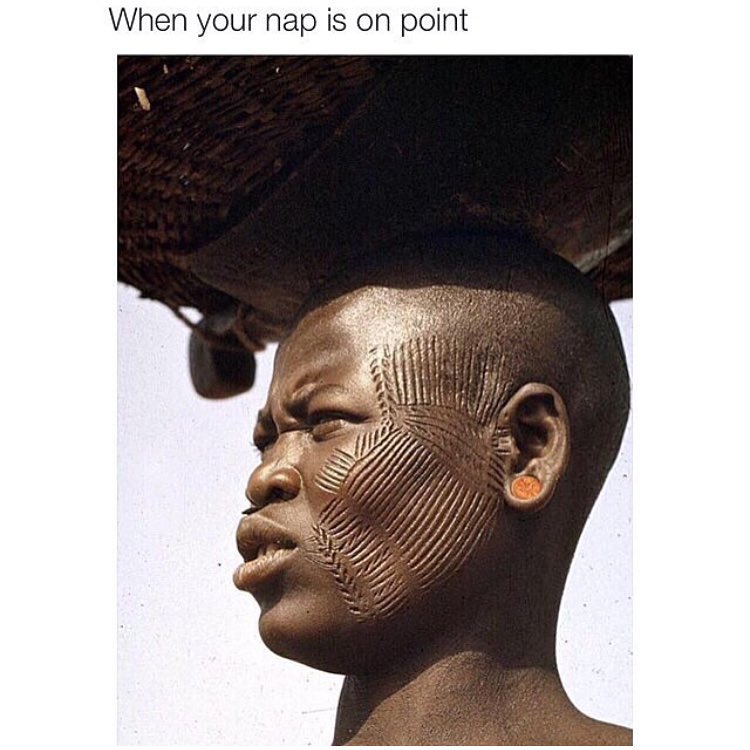 When your nap is on point.