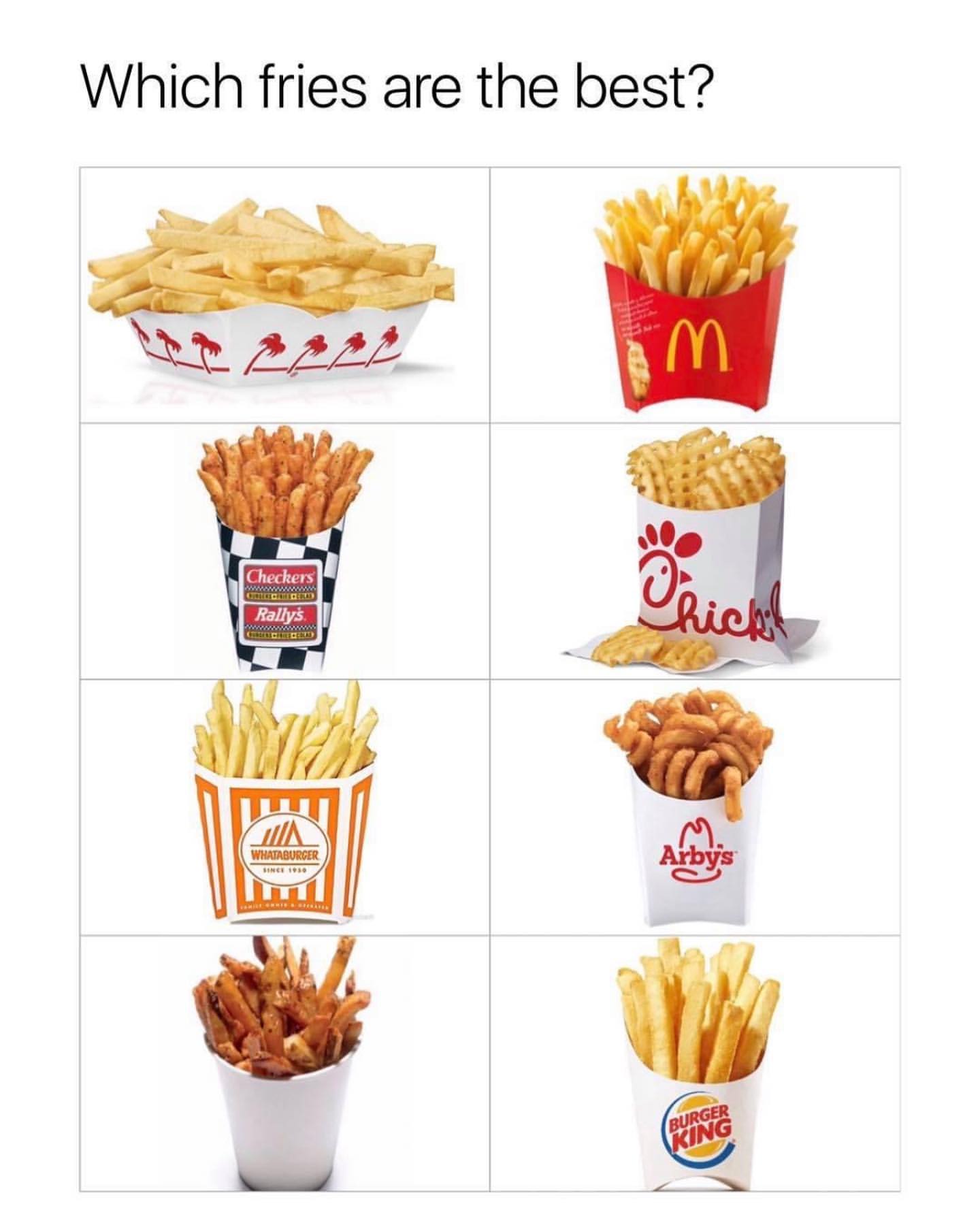 Which fries are the best?