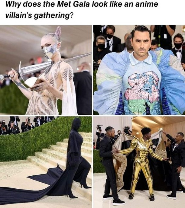 Why does the Met Gala look like an anime villain's gathering?