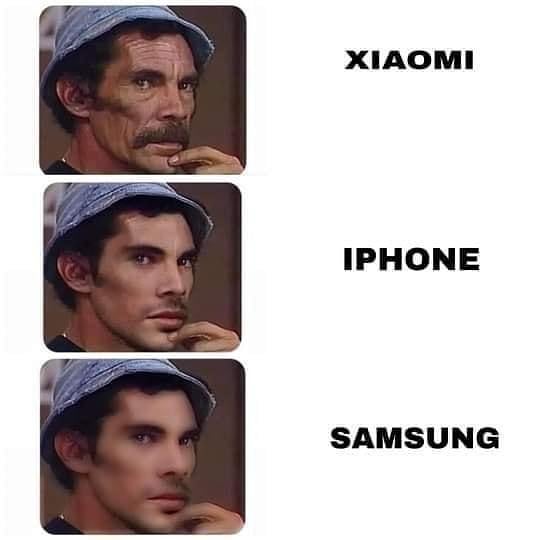 Xiaomi. Iphone. Samsung.