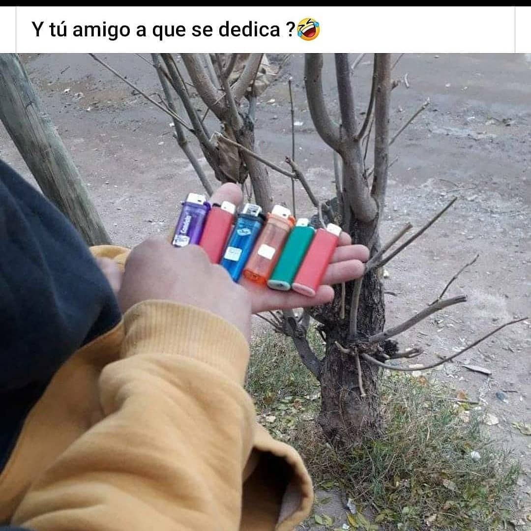 Y tu amigo a qué se dedica?