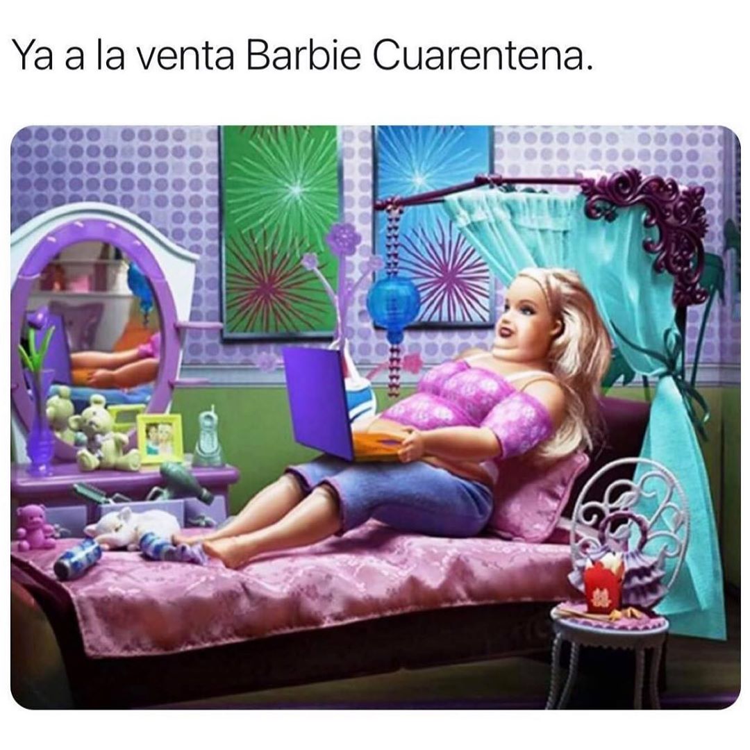 Ya a la venta Barbie Cuarentena.