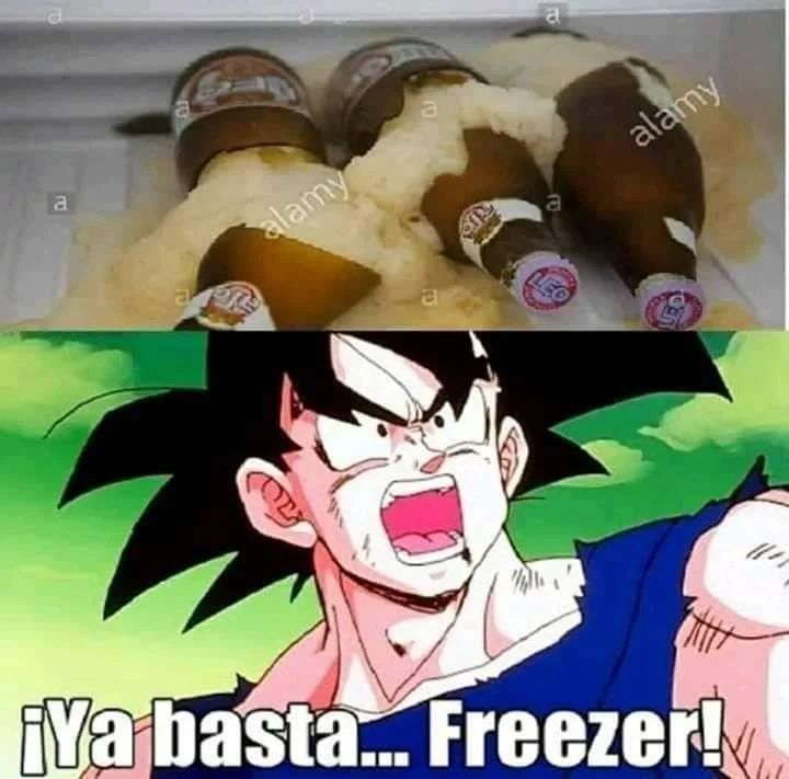 ¡Ya basta... Freezer!