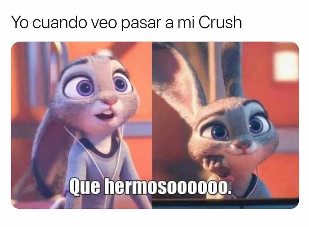 Yo Cuando Veo Pasar A Mi Crush Que Hermosoooooo Memes 7569