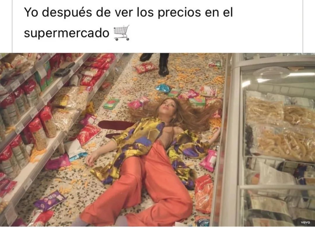 Yo después de ver los precios en el supermercado.