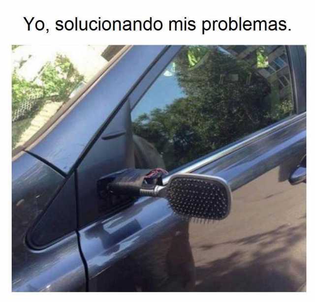 Yo, solucionando mis problemas.