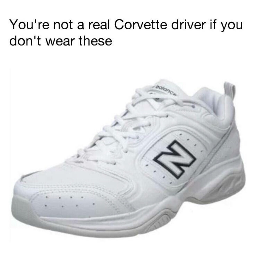 You're not a real Corvette driver if you don't wear these.