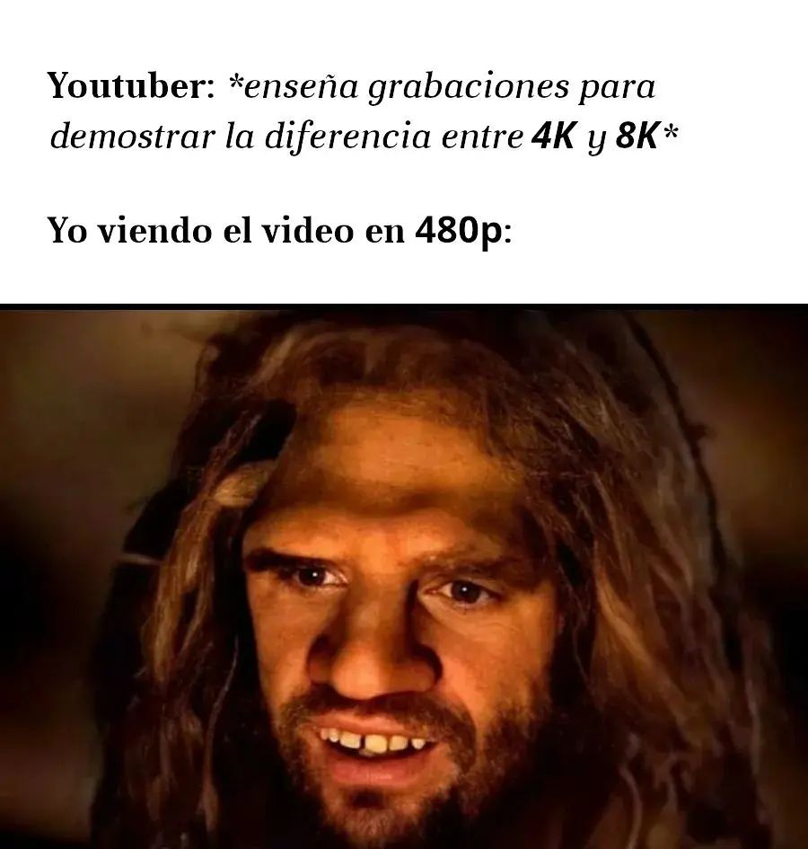 Youtuber Enseña Grabaciones Para Demostrar La Diferencia Entre 4k Y 8k Yo Viendo El Video En 5809