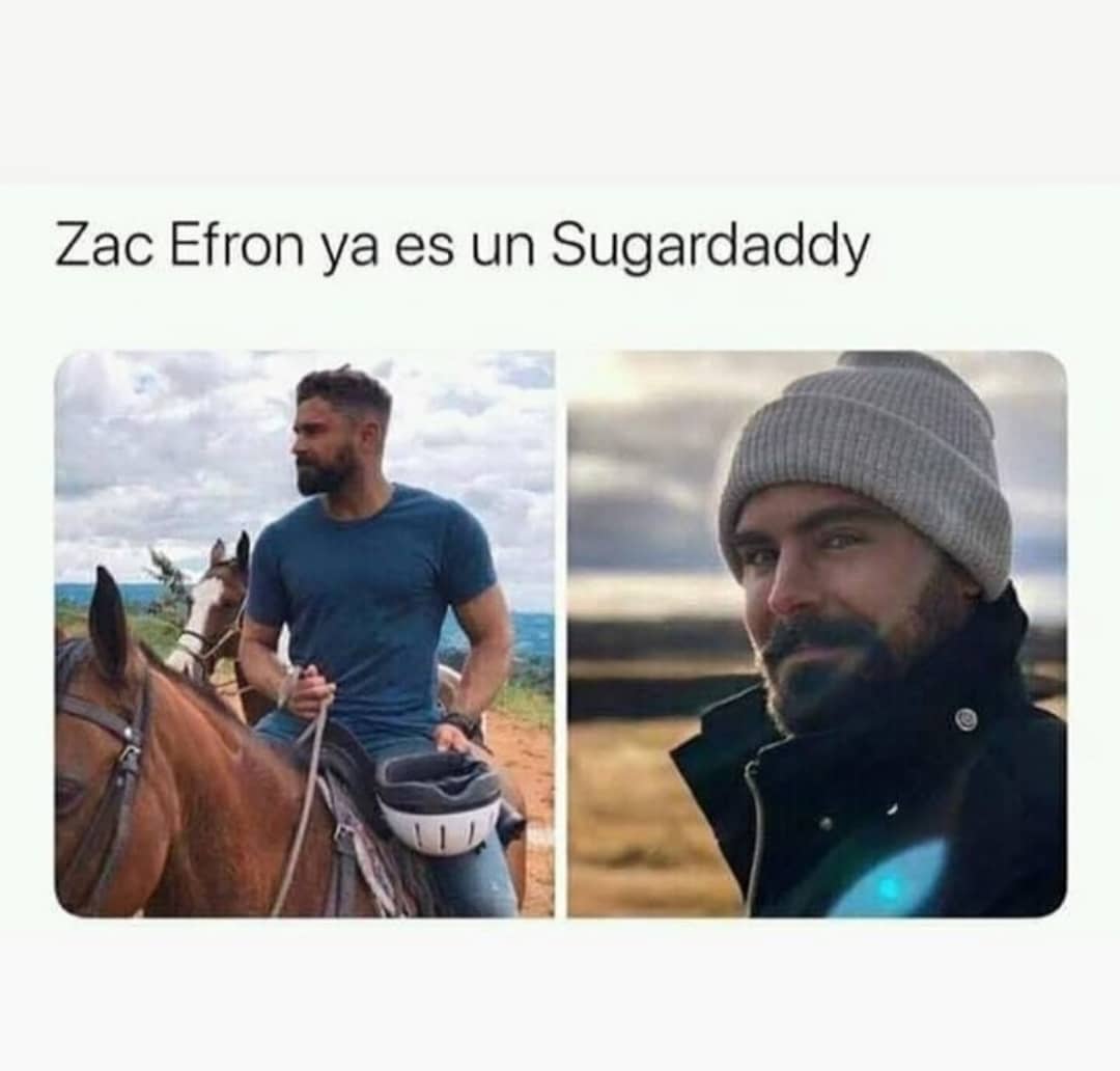 Zac Efron ya es un Sugardaddy.